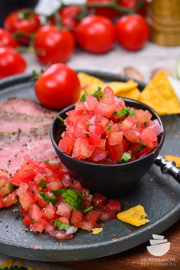 Rezeptbild: Frischer Tomaten Salsa Dip