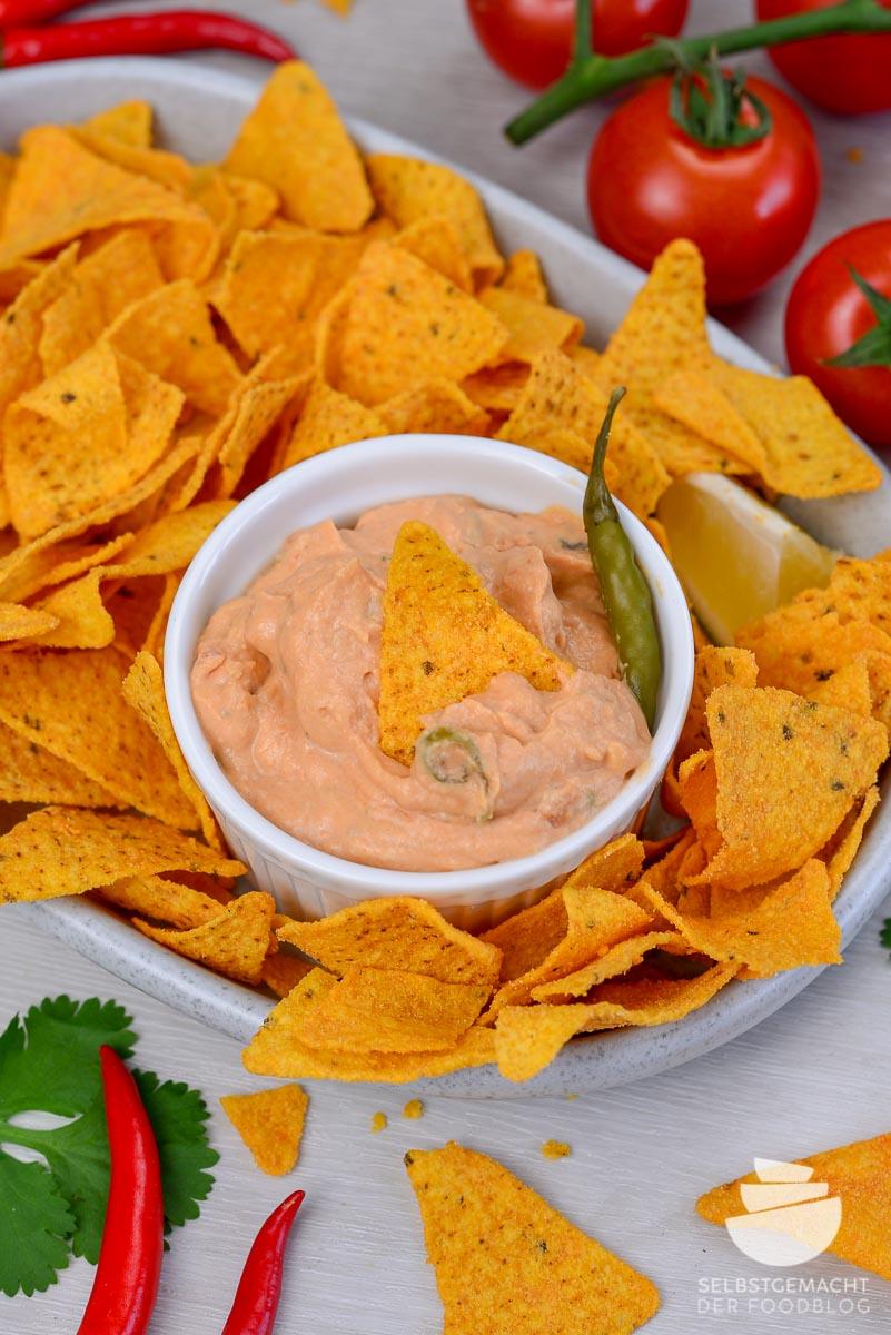 Rezeptbild: Chili Cheese Dip: Die beste Käsesauce für Nachos