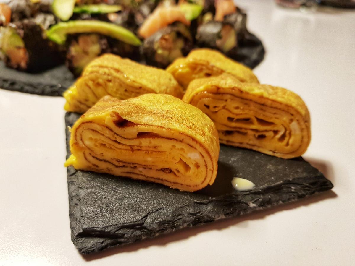 Rezeptbild: Japanisches Omelett (Tamagoyaki)