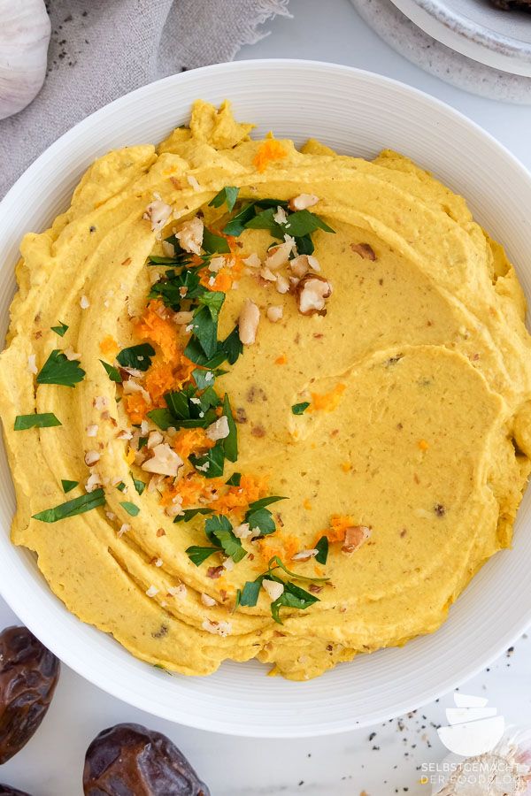 Rezeptbild: Dattel Curry Dip in 10 Minuten fertig