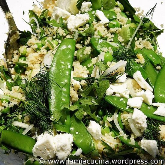 Rezeptbild: Couscous gartenfrisch und grün