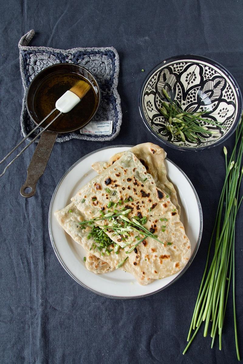 Rezeptbild: Kelaneh - Gefülltes Lavash Brot aus der Pfanne