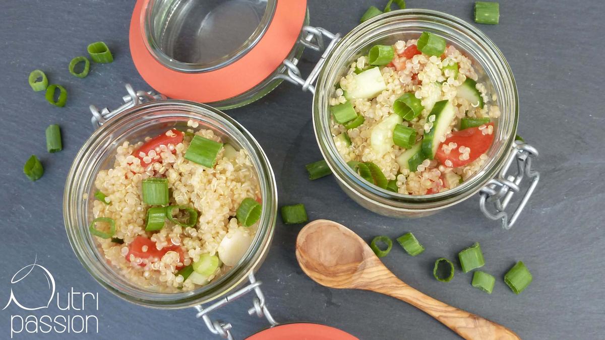 Rezeptbild: Sommersalat mit Quinoa