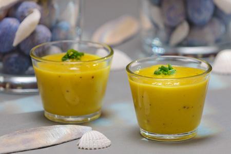 Rezeptbild: Birnen-Katoffel-Suppe