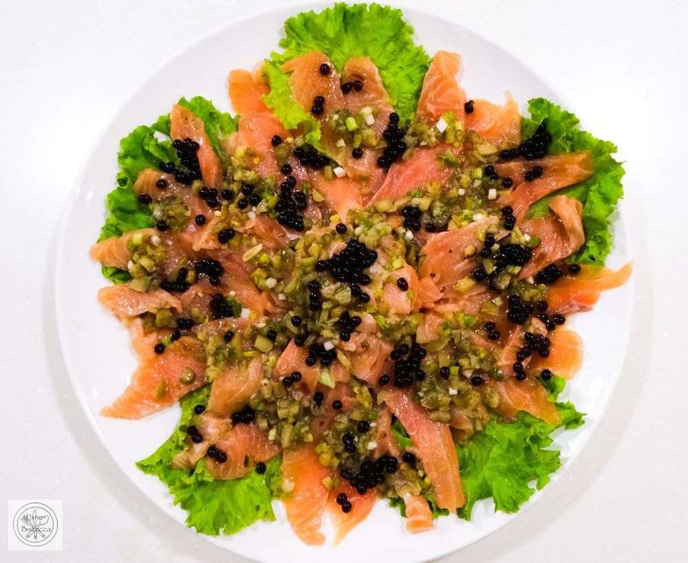 Rezeptbild: Salmon Crudo