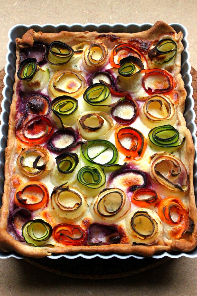 Rezeptbild: Gemueseroeschen Tarte