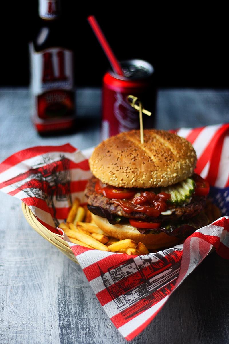 Rezeptbild: Bohnenburger XXL