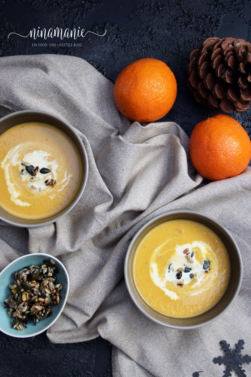 Rezeptbild: Weihnachtliche Karotten-Creme-Suppe