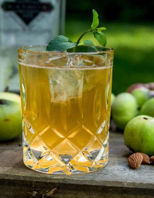 Rezeptbild: Irisch inspirierter Gin Cocktail mit Apfelaroma
