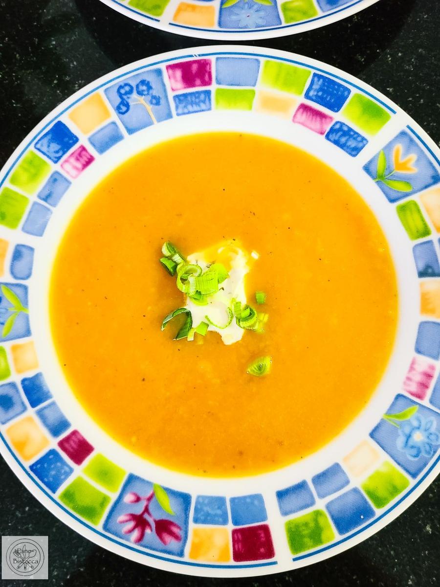 Rezeptbild: Karotten Orangen Suppe