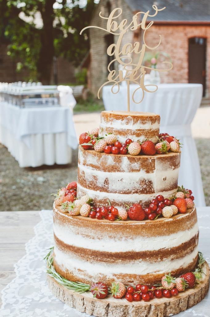 Rezeptbild: Very Berry Wedding Cake