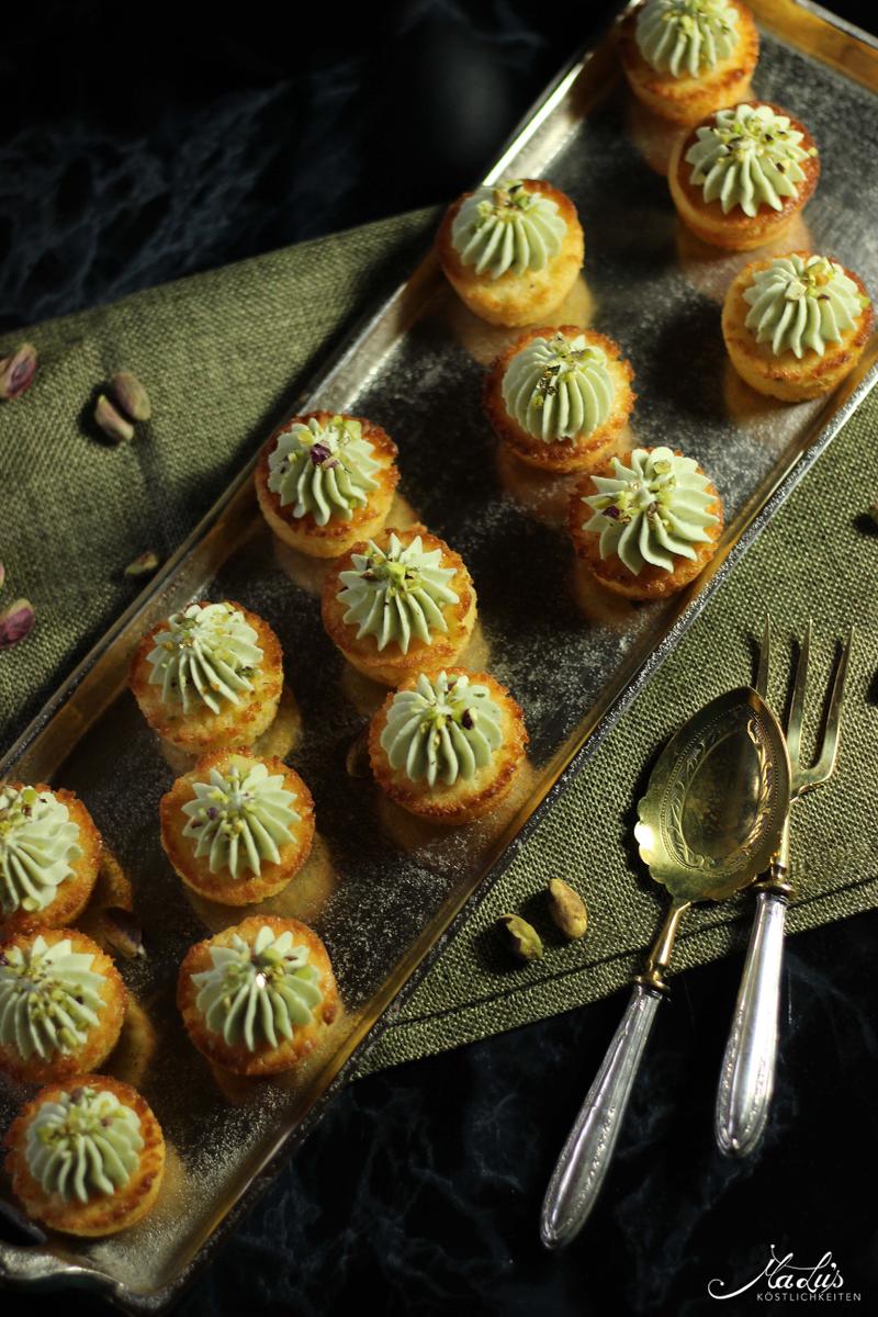 Rezeptbild: Orangen-Pistazien Mini Cupcakes