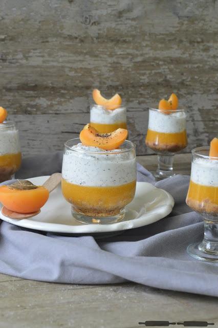 Rezeptbild: Aprikosen Joghurt Dessert 