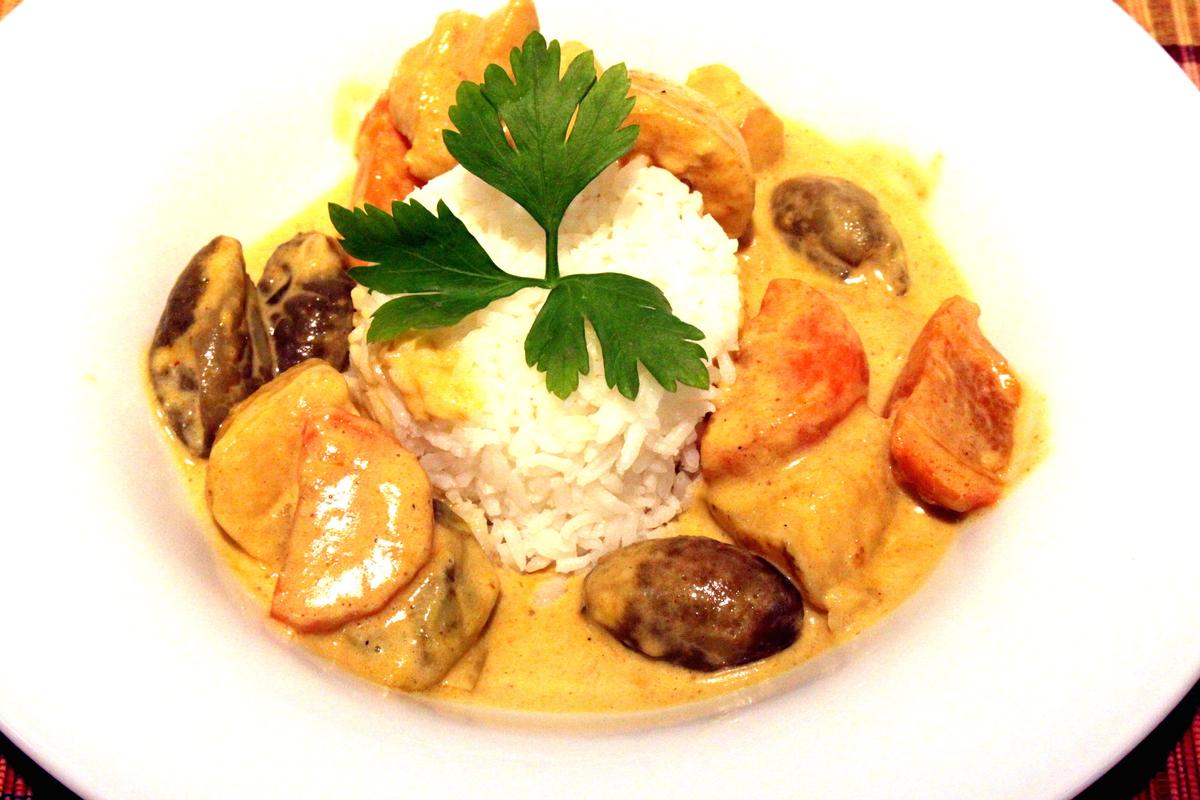 Rezeptbild: Asiatisches Huehner Curry