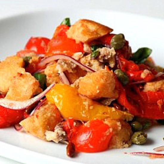 Rezeptbild: Panzanella - Toskanischer Brotsalat