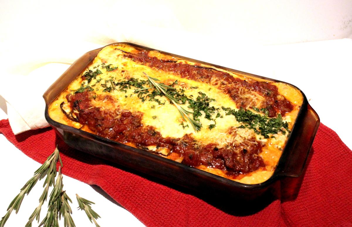 Rezeptbild: Melanzane alla Parmigiana con Carne