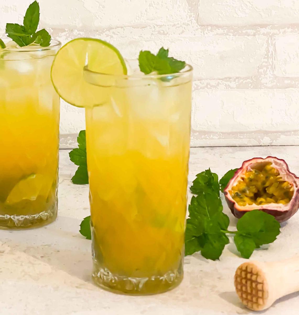 Rezeptbild: Maracuja Mojito Rezept