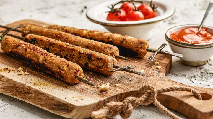 Rezeptbild: Gegrillte Tempeh-Kebabs