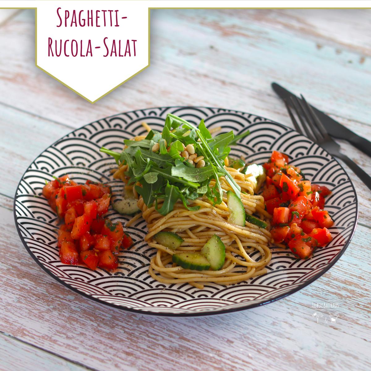 Rezeptbild: Spaghetti-Rucola-Salat