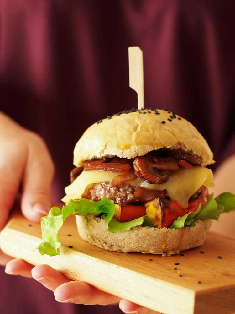 Rezeptbild: Burger-Buns mit Guiness