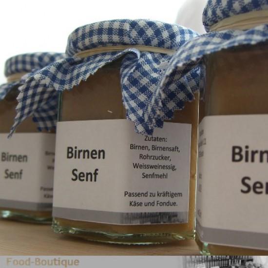 Rezeptbild: Birnensenf