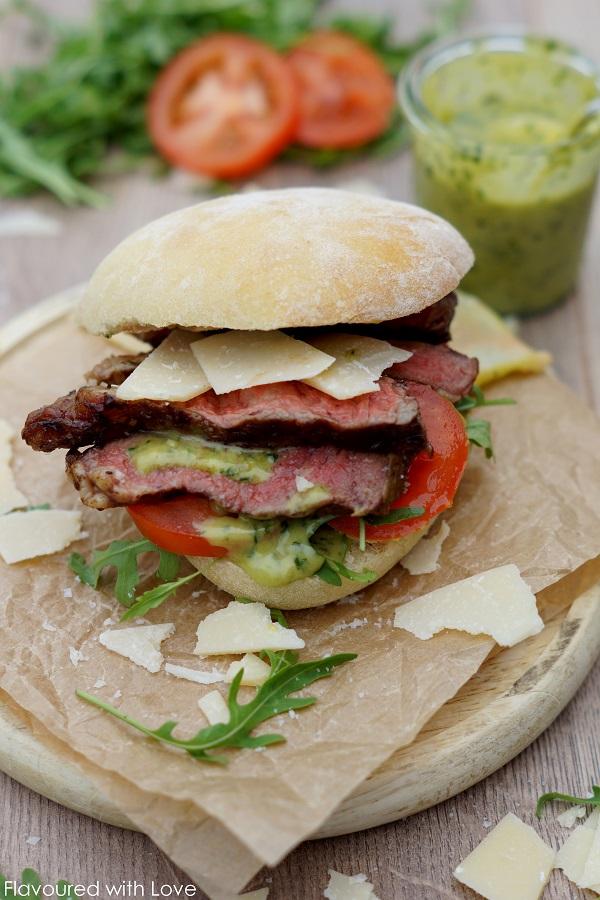 Rezeptbild: Italo Steak Burger