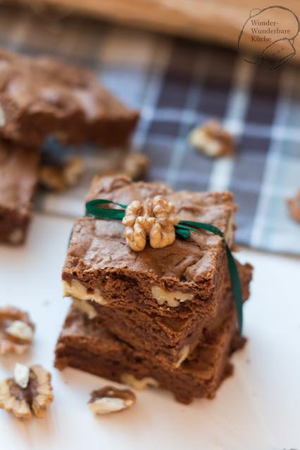 Brownies mit Walnüssen von Löffel voll Glück • Delicat.io