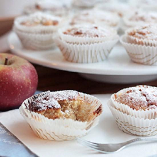 Apfel-Marzipan-Muffins von Maras Wunderland • Delicat.io