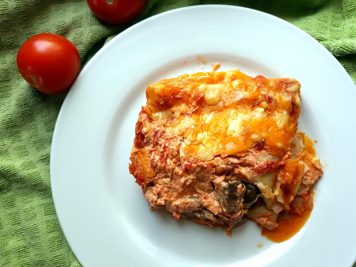 Rezeptbild: Enchiladas mit Gemuese Fuellung