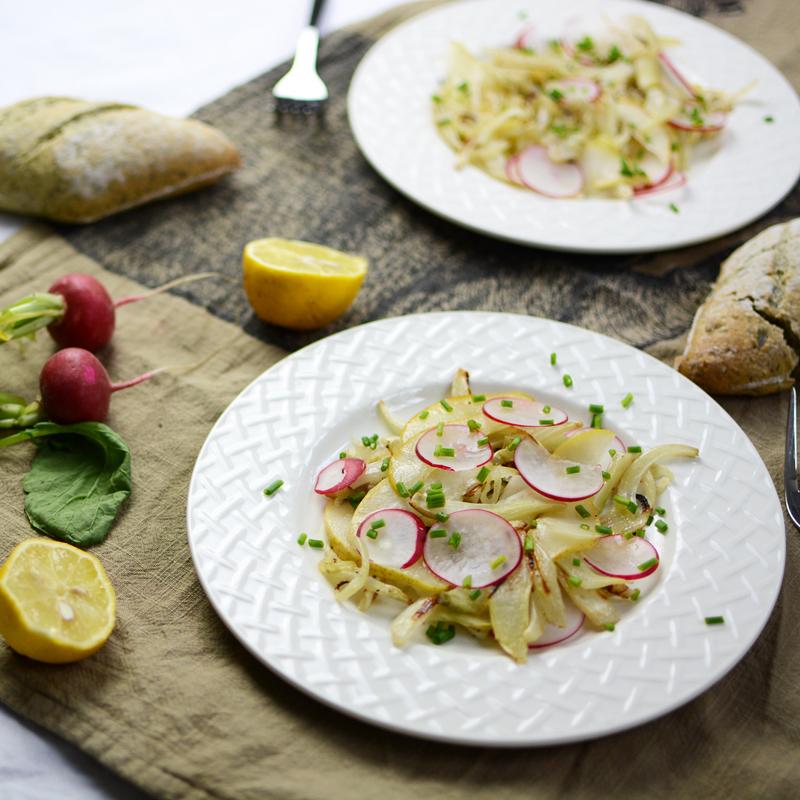 Rezeptbild: Fenchel-Birnen-Salat