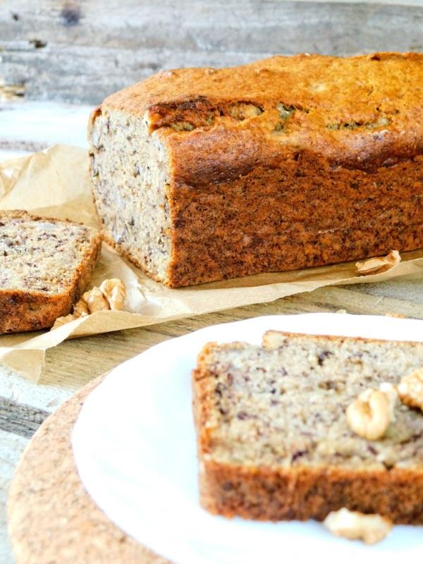 Rezeptbild: Bananen-Walnuss-Brot