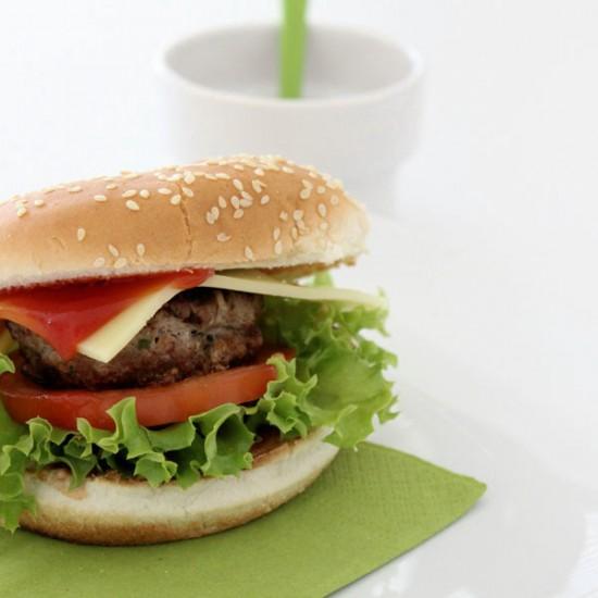 Rezeptbild: Hamburger, natürlich selbstgemacht und mit homemade Ketchup...