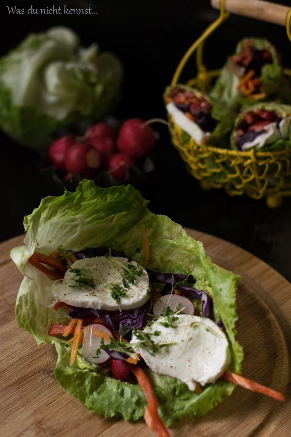 Rezeptbild: Salat-Wraps